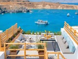 Lindos Shore Summer House sea view terrace